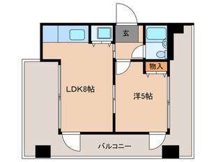 ロイヤルホークの物件間取画像